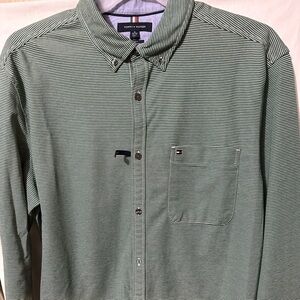 Tommy Hilfiger long sleeve button down shirt, XL